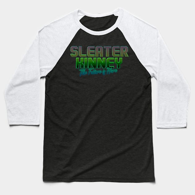 Sleater Kinney Baseball T-Shirt by yellowed